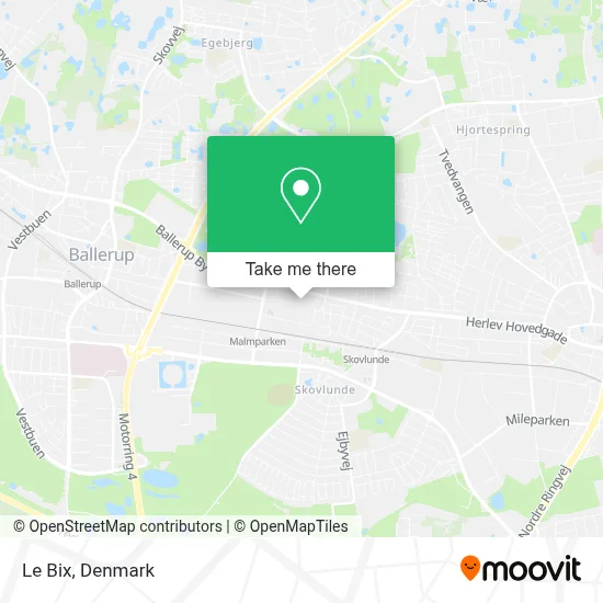 Le Bix map