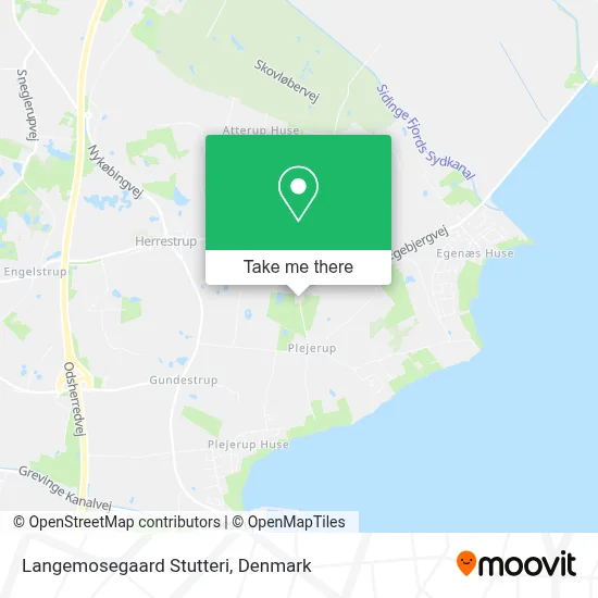Langemosegaard Stutteri map
