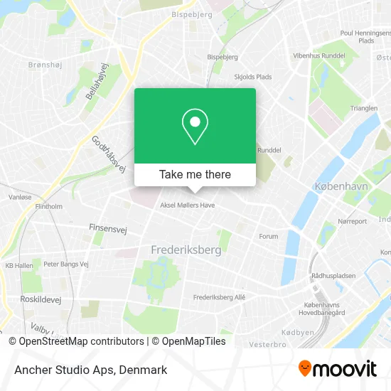 Ancher Studio Aps map