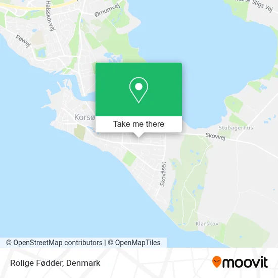 Rolige Fødder map