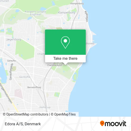 Edora A/S map