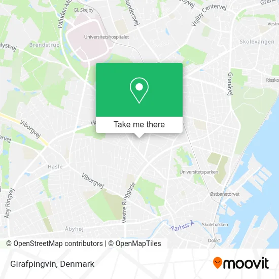 Girafpingvin map