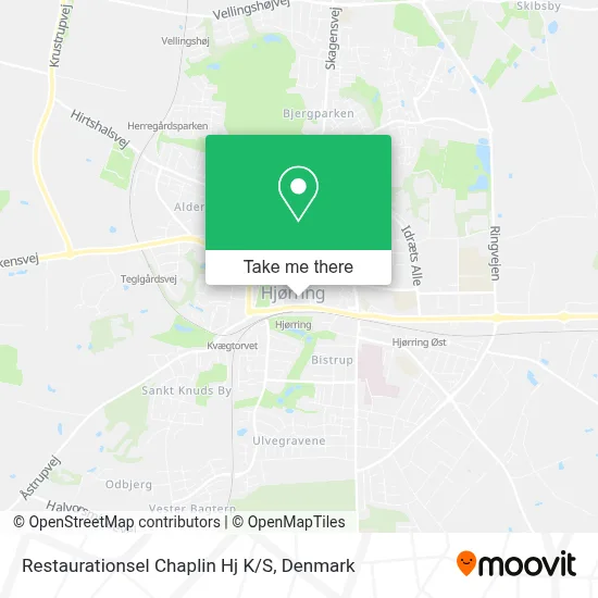Restaurationsel Chaplin Hj K/S map