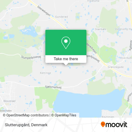 Slutterupgård map