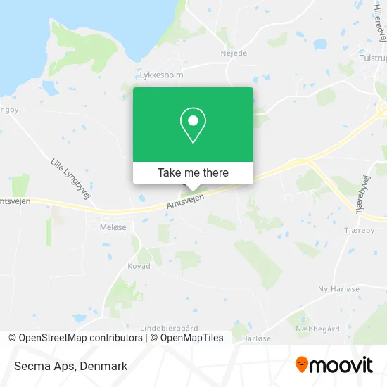 Secma Aps map