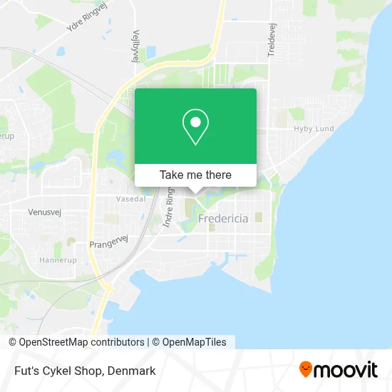 Fut's Cykel Shop map