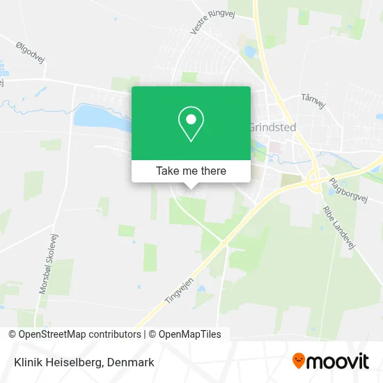 Klinik Heiselberg map
