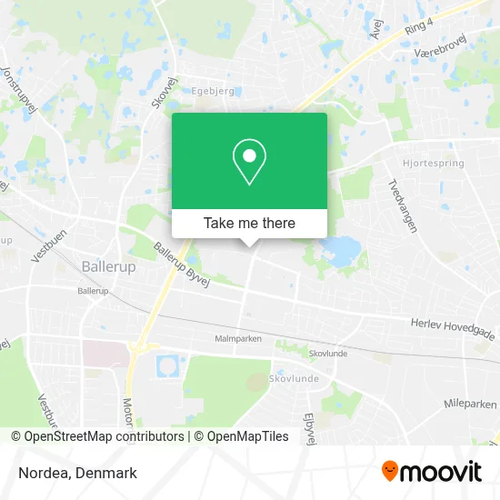 Nordea map