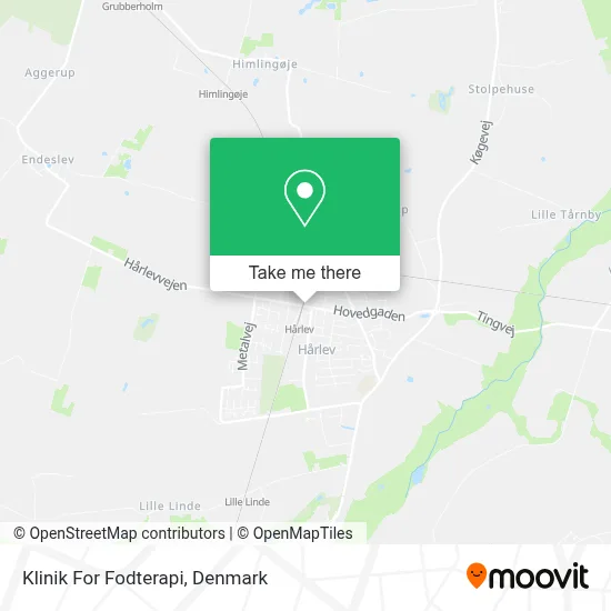 Klinik For Fodterapi map