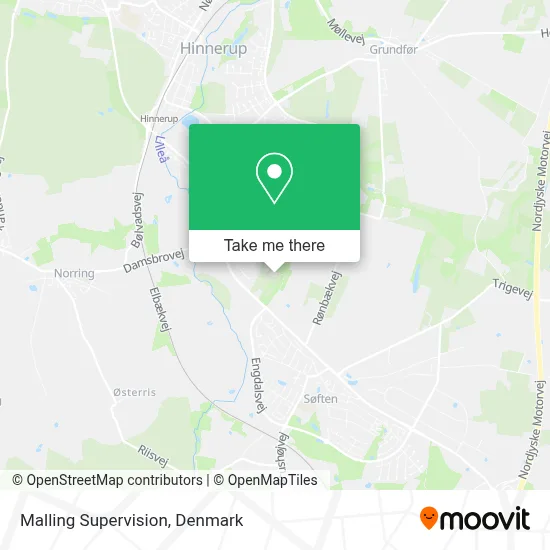 Malling Supervision map