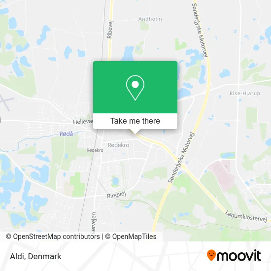 Aldi map