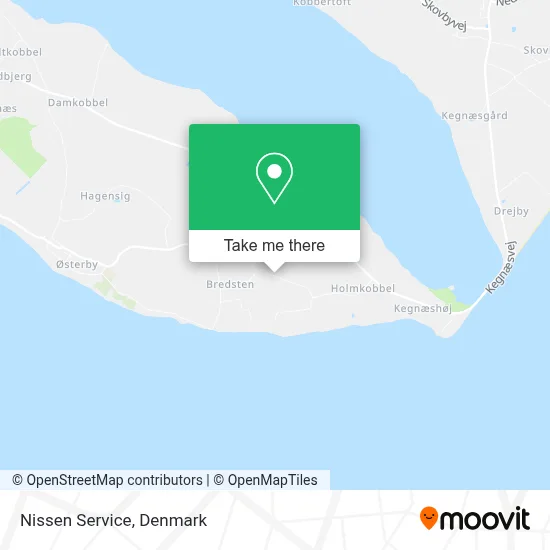 Nissen Service map
