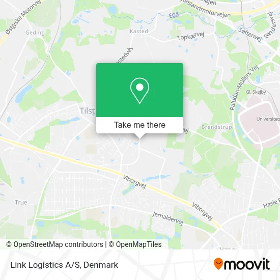 Link Logistics A/S map