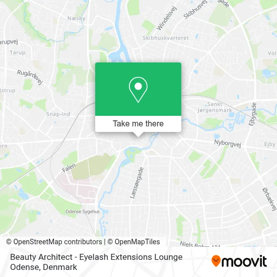 Beauty Architect - Eyelash Extensions Lounge Odense map