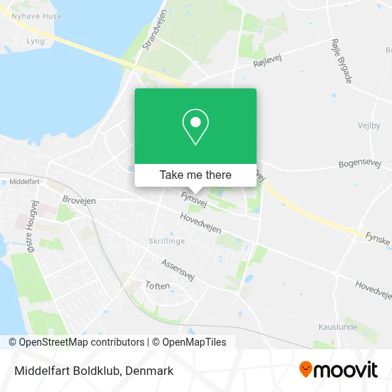 Middelfart Boldklub map