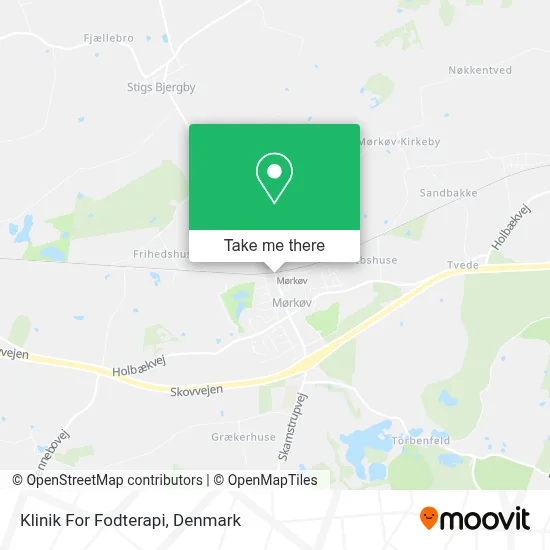 Klinik For Fodterapi map