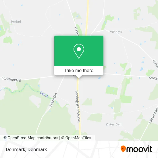 Denmark map