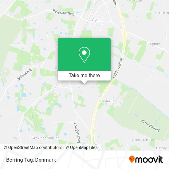 Borring Tag map