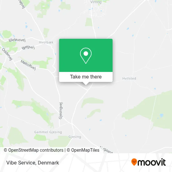 Vibe Service map