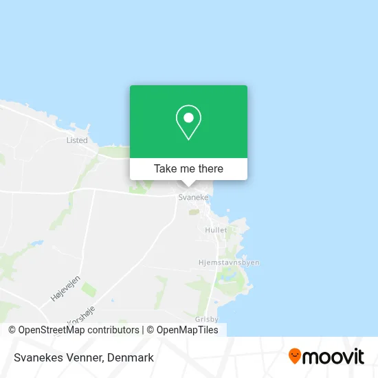 Svanekes Venner map