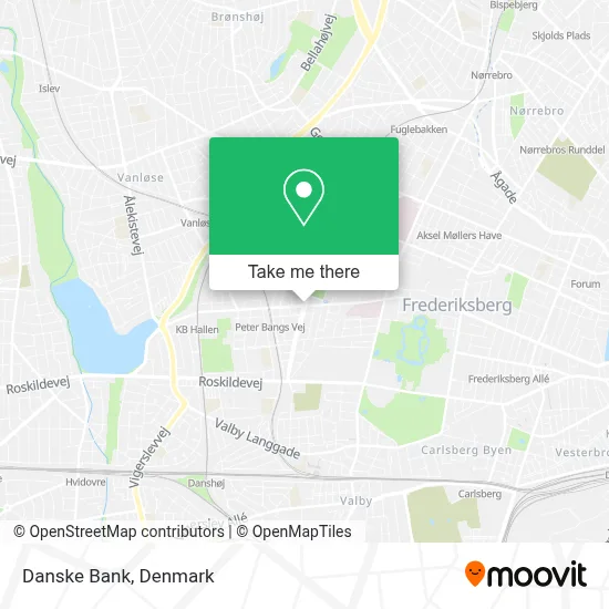Danske Bank map