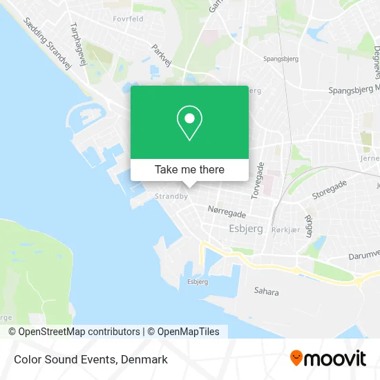 Color Sound Events map