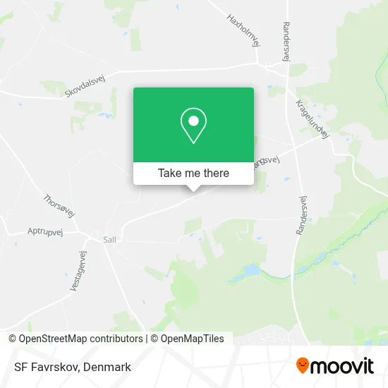 SF Favrskov map