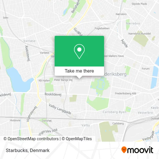 Starbucks map