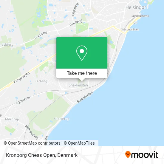 Kronborg Chess Open map