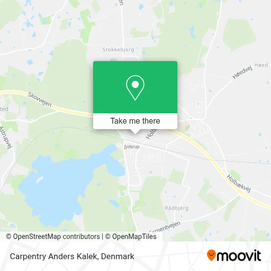 Carpentry Anders Kalek map