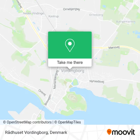 Rådhuset Vordingborg map