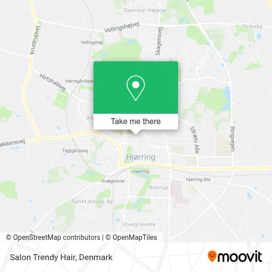 Salon Trendy Hair map