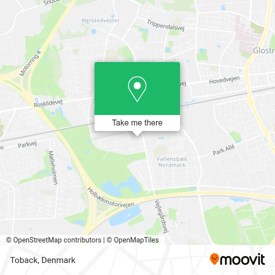 Toback map