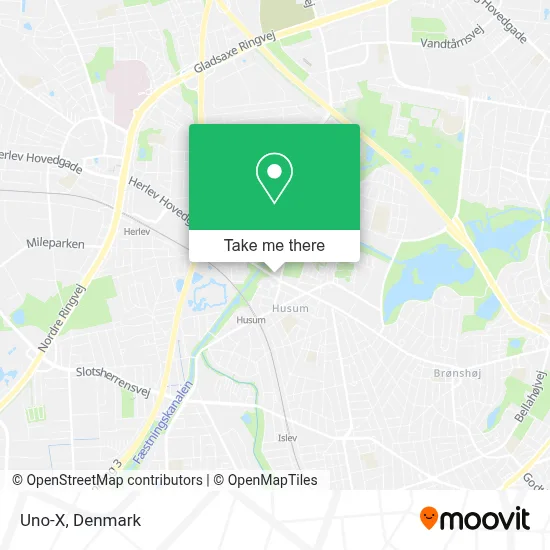 Uno-X map