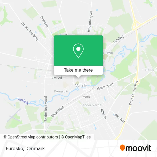Eurosko map