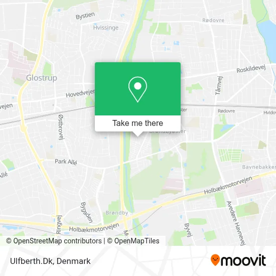 Ulfberth.Dk map