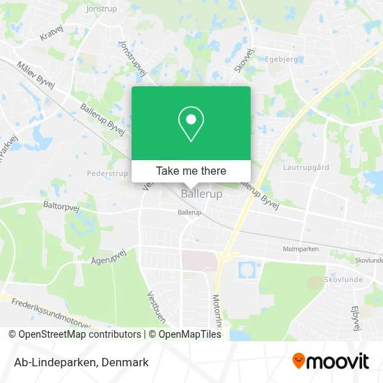 Ab-Lindeparken map