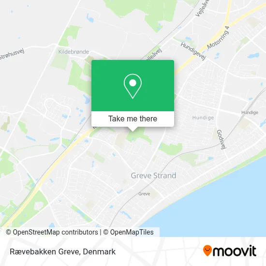 Rævebakken Greve map