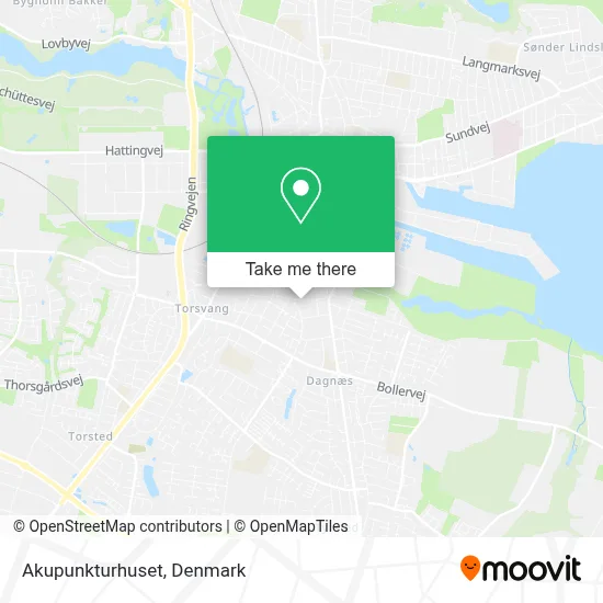 Akupunkturhuset map