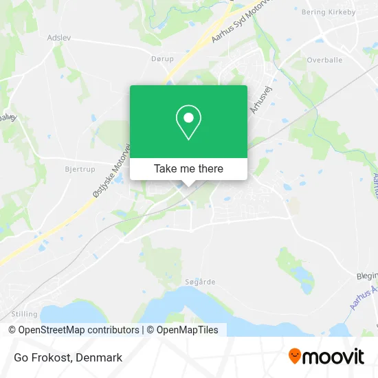 Go Frokost map