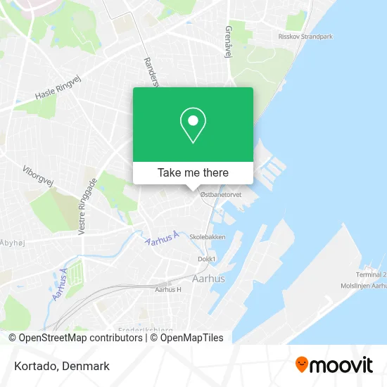 Kortado map