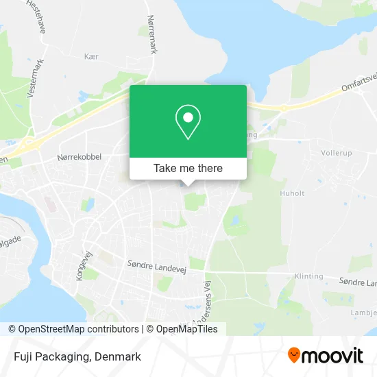 Fuji Packaging map