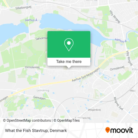 What the Fish Stavtrup map