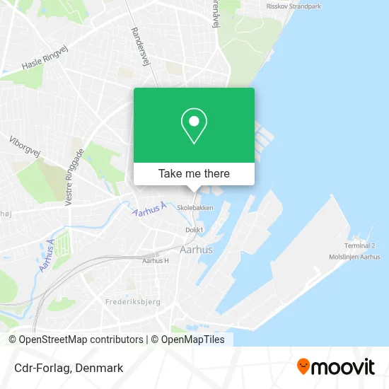 Cdr-Forlag map