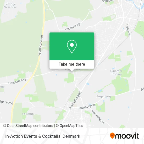 In-Action Events & Cocktails map