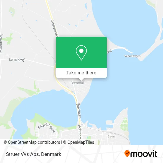 Struer Vvs Aps map
