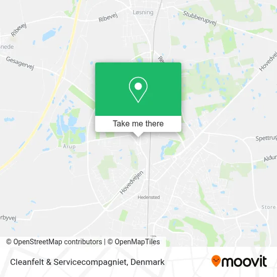 Cleanfelt & Servicecompagniet map