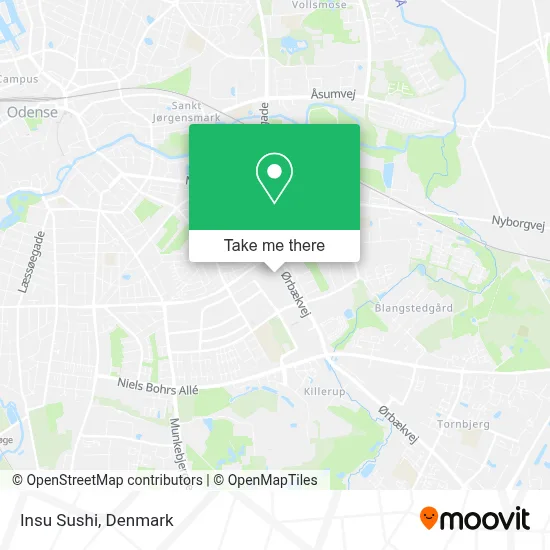 Insu Sushi map