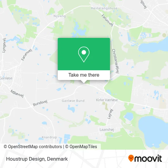 Houstrup Design map