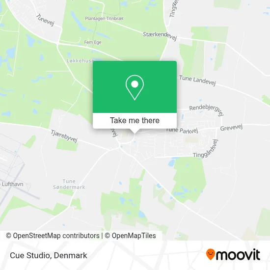 Cue Studio map